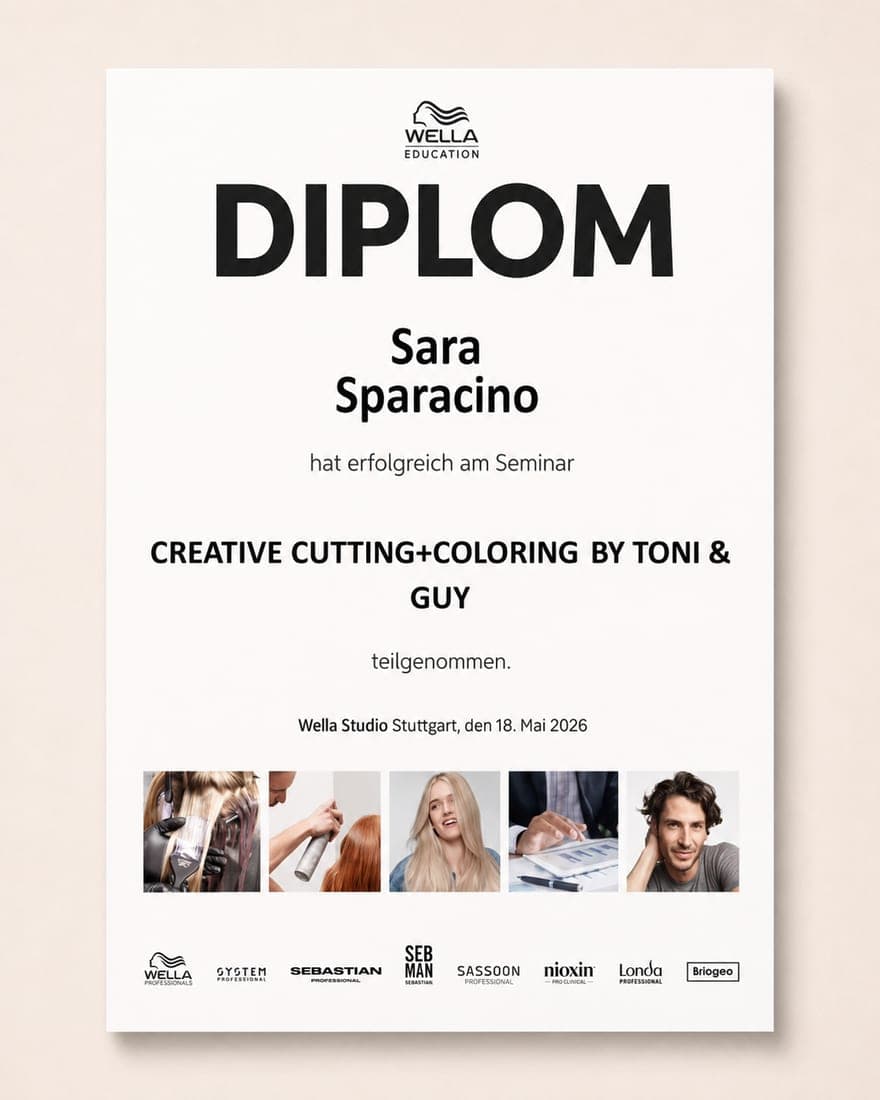 Zertifikat: Diplom: Creative Cutting + Coloring